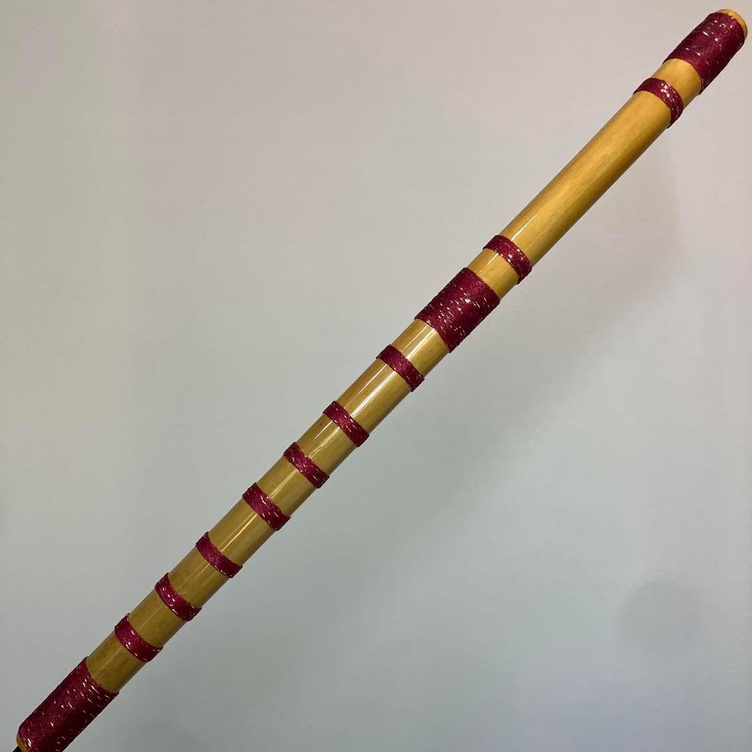 神楽笛（古典調篠笛、囃子笛）　 MRK- 83　石見地方　和楽器　竹笛 　総巻 神楽笛(古典調篠笛、囃子笛) MRK- 83 石見地方 和楽器 竹笛 総